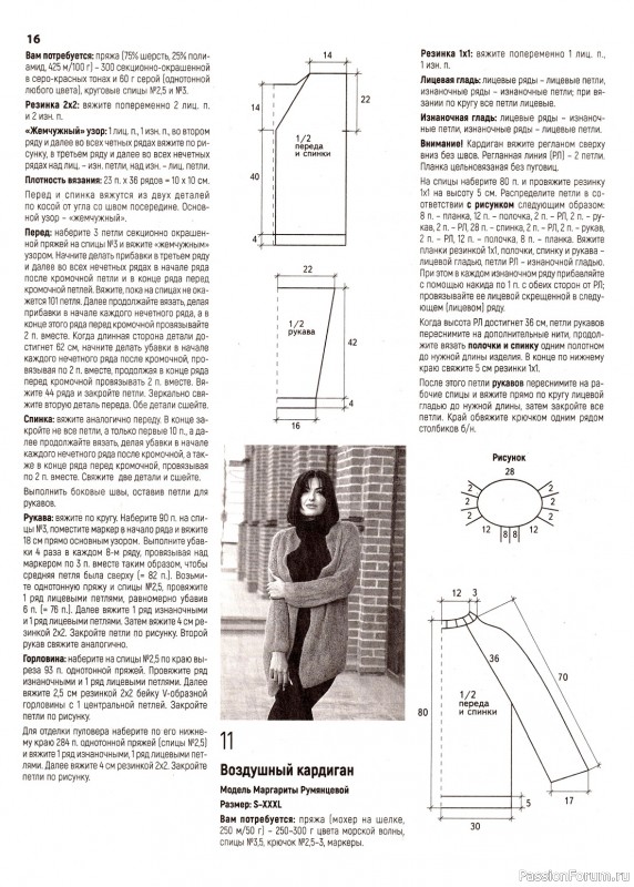 Вязаные модели в журнале «Вязаная одежда для солидных дам №5 2023»