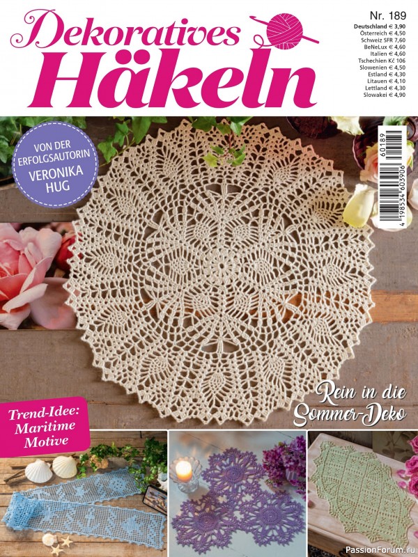 Вязаные проекты крючком в журнале &laquo;Dekoratives Hakeln №189 2026&raquo;