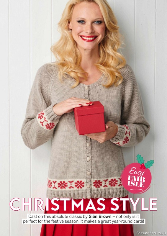 Вязаные проекты крючком в журнале «Simply Knitting - Your Knitted Christmas - 2025»