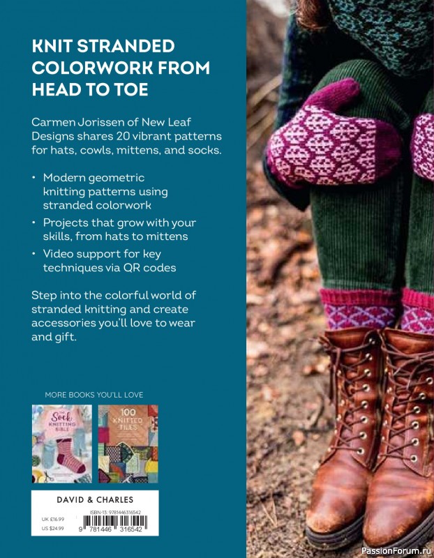 Вязаные проекты в книге &laquo;Colorwork Knitting from Head to Toe&raquo;. Продолжение