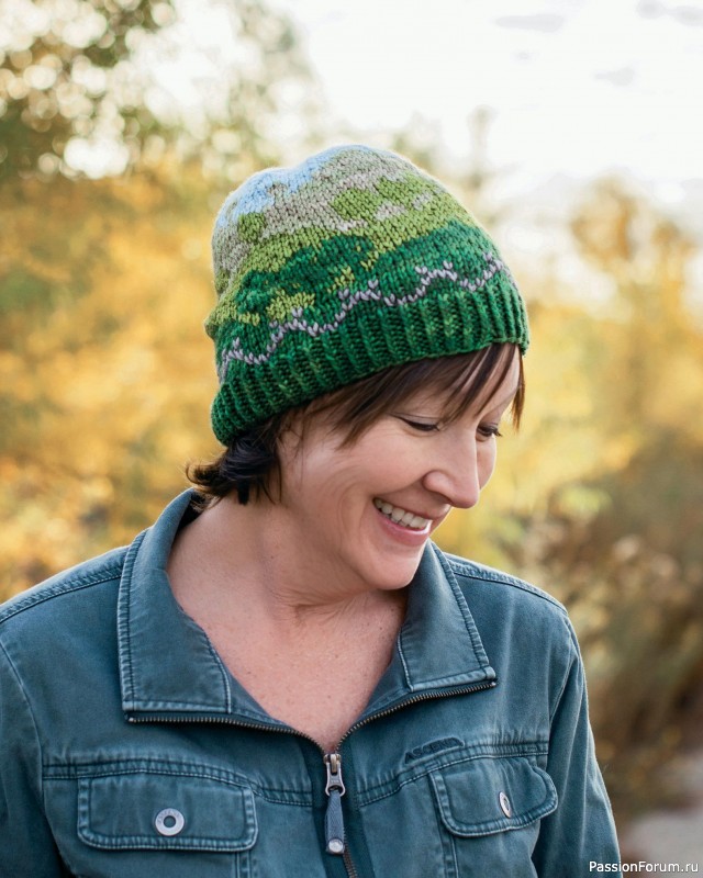 Вязаные проекты в книге «Knitting the U.S.A.». Часть 2