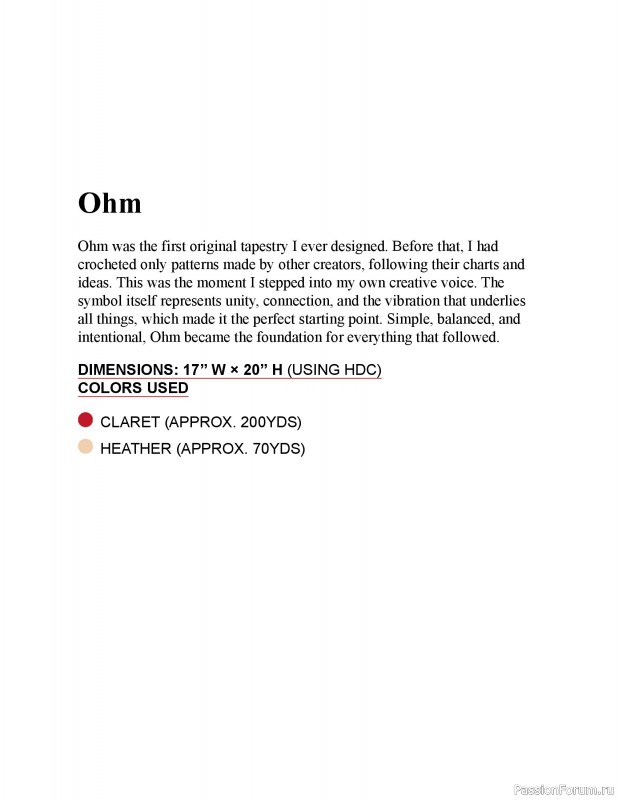 Вязаные проекты в книге «Modern Crochet Tapestries». Продолжение