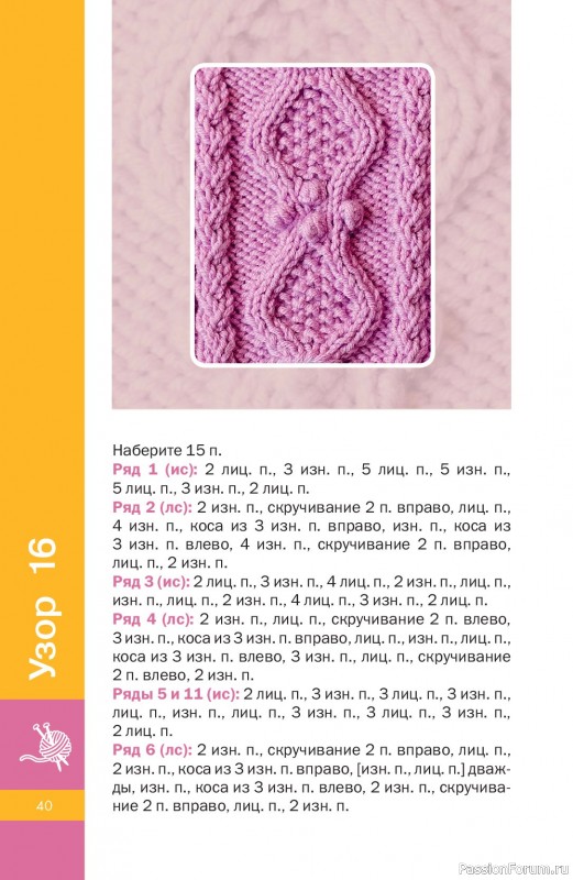 Вязаные проекты в книге &laquo;Узоры спицами на каждый день&raquo;.