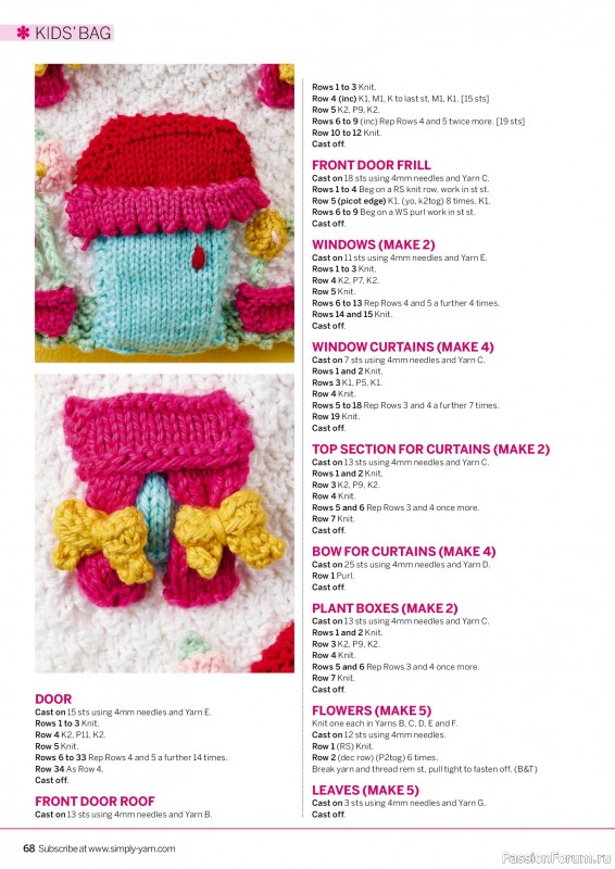 Вязаные проекты в журнале «Simply Knitting №281 2026»