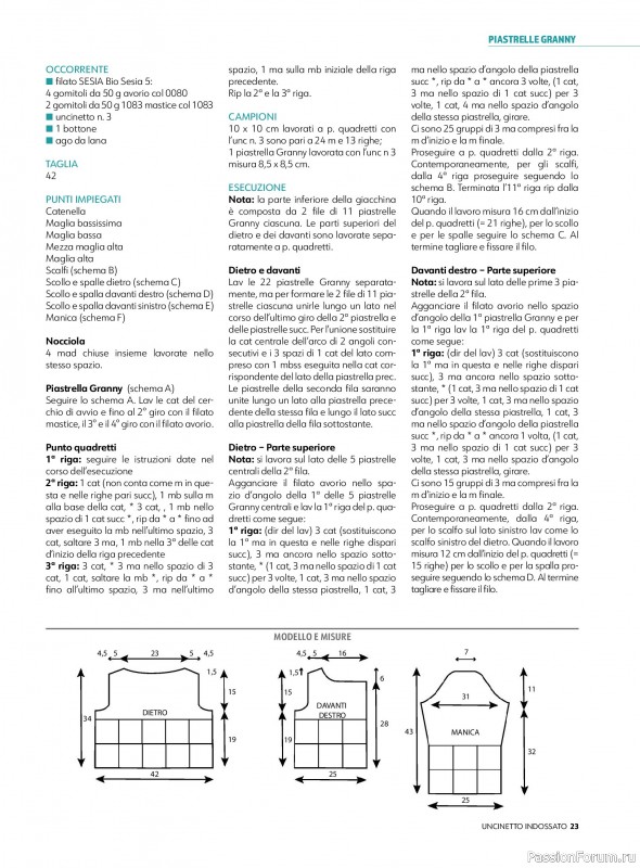 Вязаные проекты в журнале «Uncinetto Indossato №12 2025»