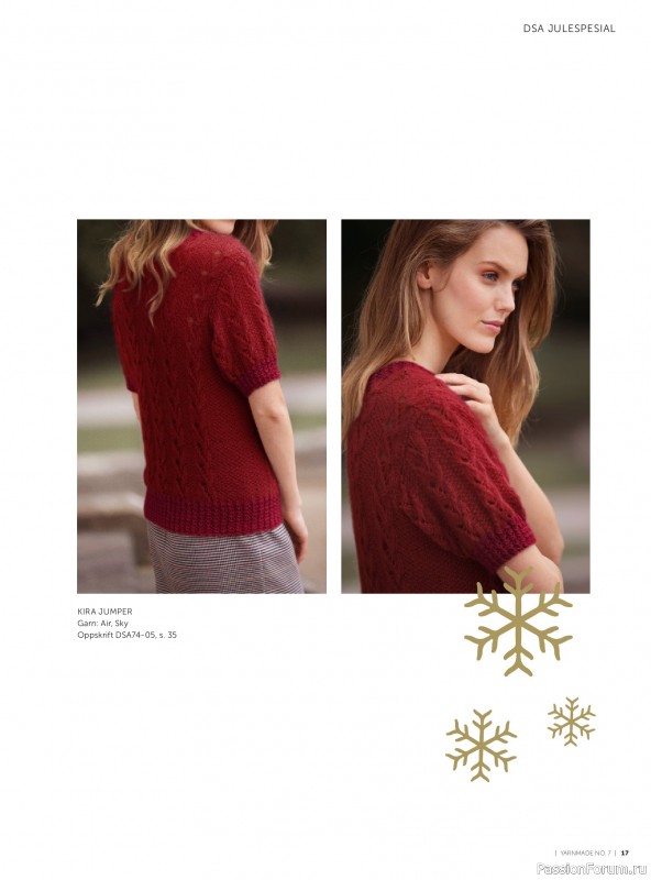 Вязаные проекты в журнале &laquo;Yarnmade №7 2019 Autumn & Winter Collection&raquo;.