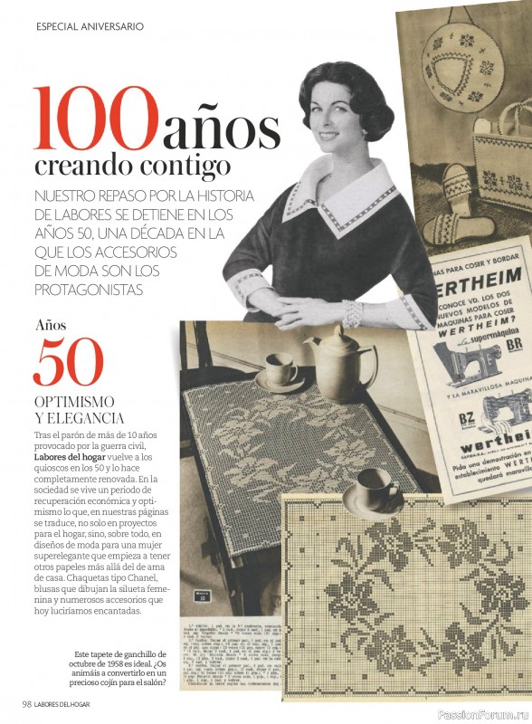 Коллекция проектов для рукодельниц в журнале &laquo;Labores del hogar №797 2026&raquo;