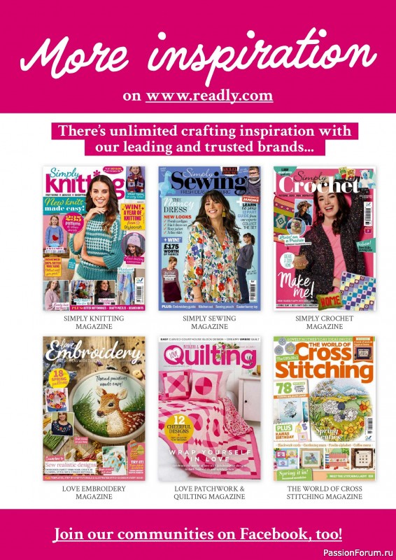 Коллекция проектов для рукодельниц в журнале «Mollie Makes - Easter Makes 2026»