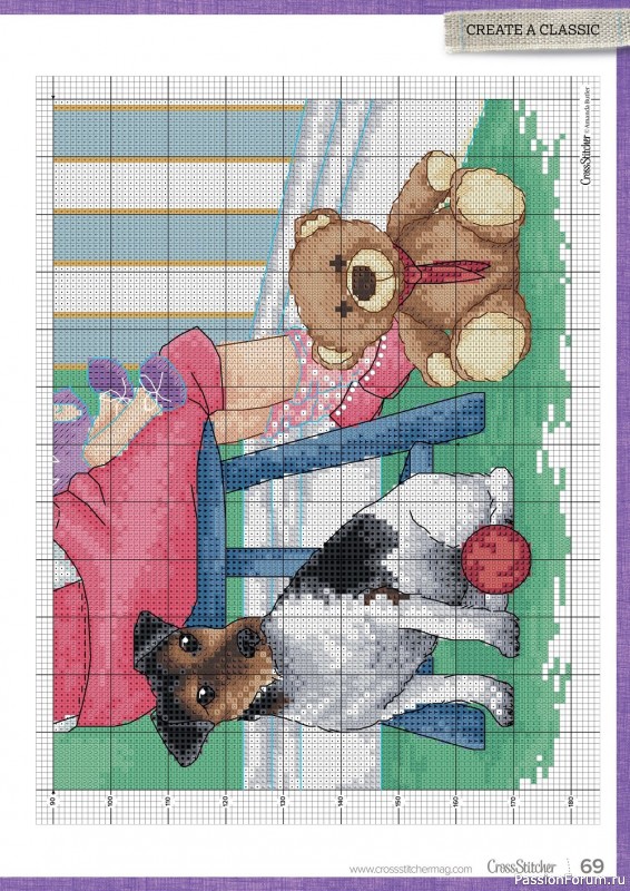 Коллекция вышивки в журнале «CrossStitcher №384 2022»