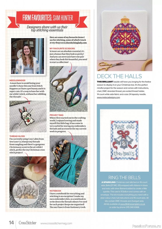 Коллекция вышивки в журнале «CrossStitcher №429 2025»