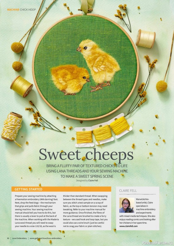 Коллекция вышивки в журнале &laquo;Love Embroidery №76 2026&raquo;