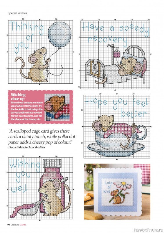 Коллекция вышивки в журнале «Ultimate CrossStitch – Cards 2026»