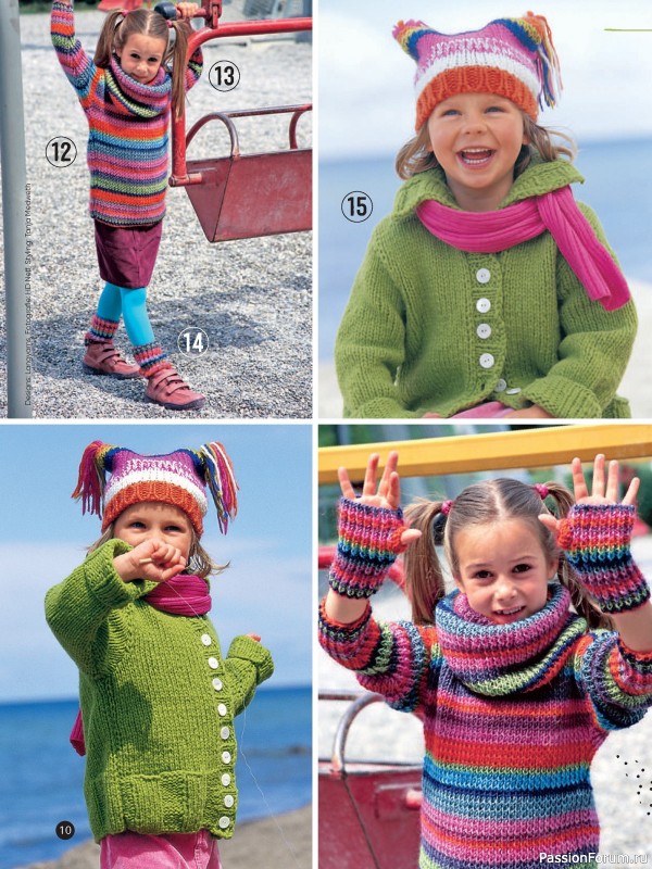 Вязаные модели для детей в журнале &laquo;Kinder Maschenmode №4 2026&raquo;
