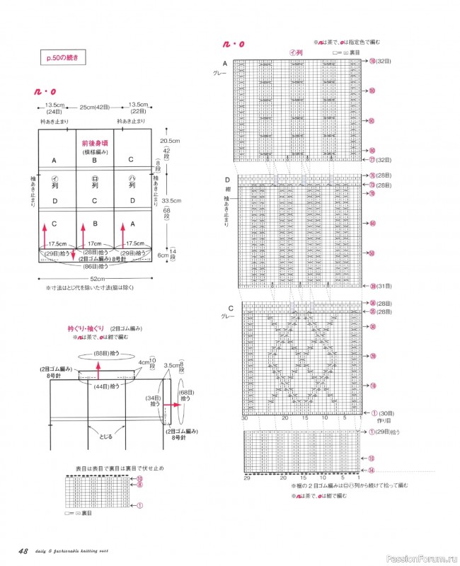 Вязаные модели в журнале «Let's Knit Series NV72113»