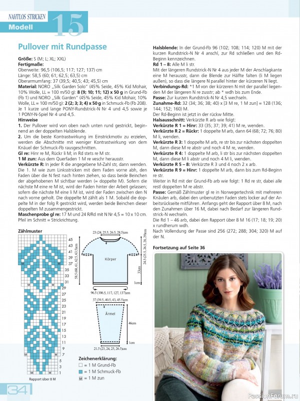 Вязаные модели в журнале «Meine Strickmode Sonderheft MS219 2026»
