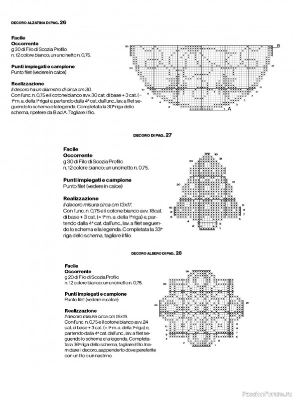 Вязаные проекты крючком в журнале «Profilo Filet №15 2026»