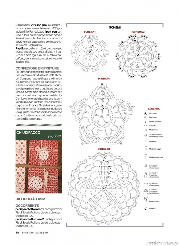 Вязаные проекты крючком в журнале «Profilo Uncinetto Speciale №6 2025»