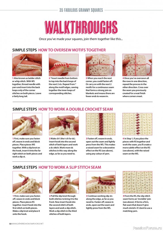Вязаные проекты крючком в журнале «Simply Crochet №178 2026»