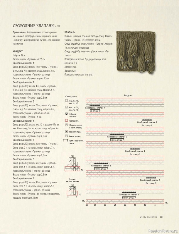 Вязаные проекты в книге &laquo;Модульное вязание на спицах&raquo;. Продолжение