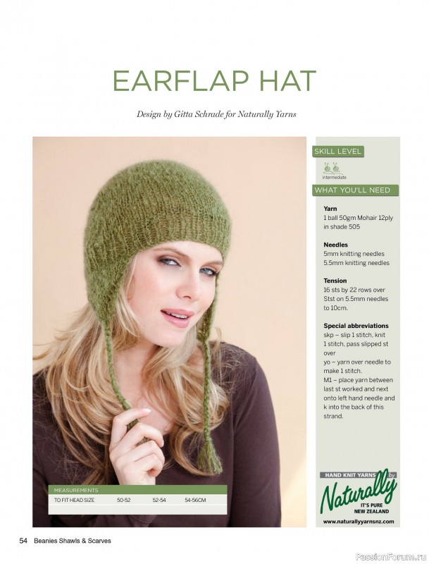 Вязаные проекты в журнале «Beanies Shawls & Scarves №6 2025»