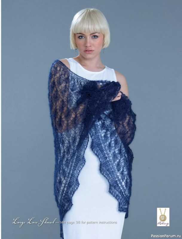 Вязаные проекты в журнале «Beanies Shawls & Scarves №7 2025»