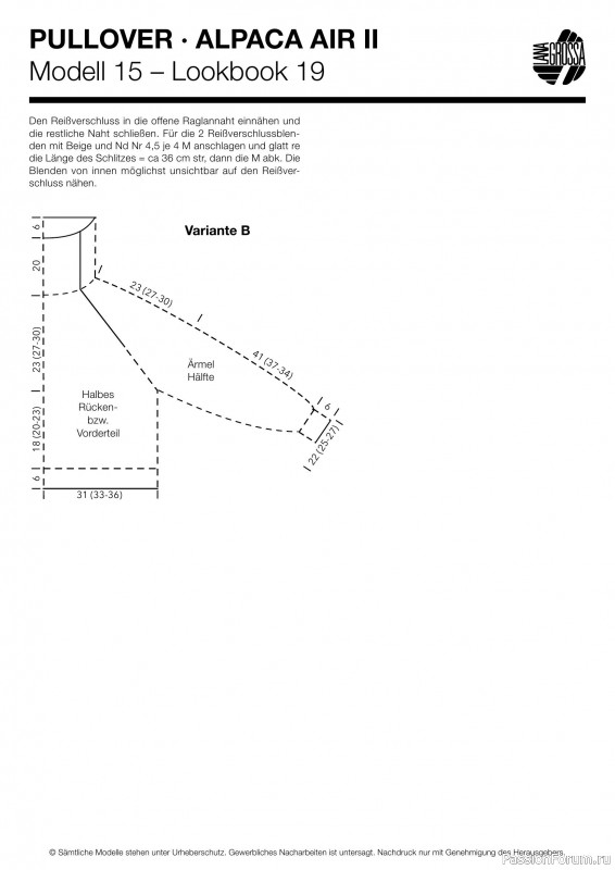 Вязаные проекты в журнале « Lana Grossa LookBook № 19 2025». Продолжение