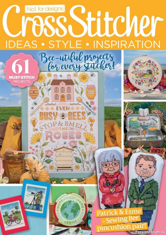 Коллекция вышивки в журнале «CrossStitcher №409 2024»