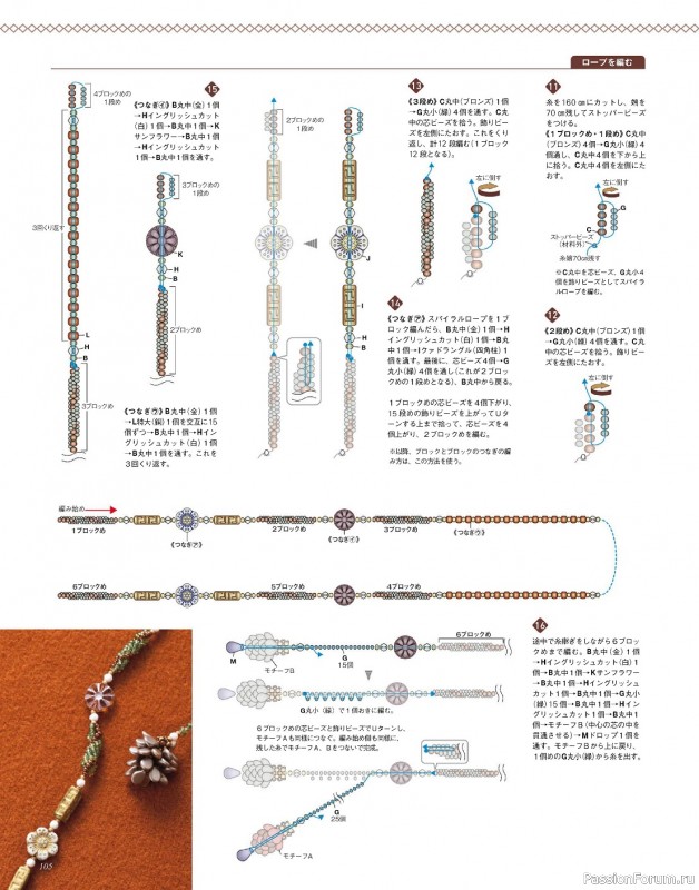 Коллекция проектов для рукодельниц в журнале «Bead friend - Autumn 2023»