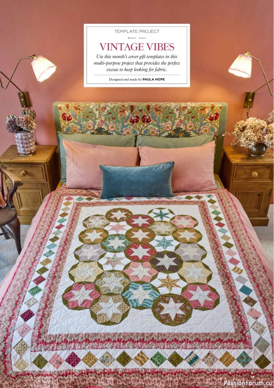 Коллекция проектов для рукодельниц в журнале «Todays Quilter №125 2025»