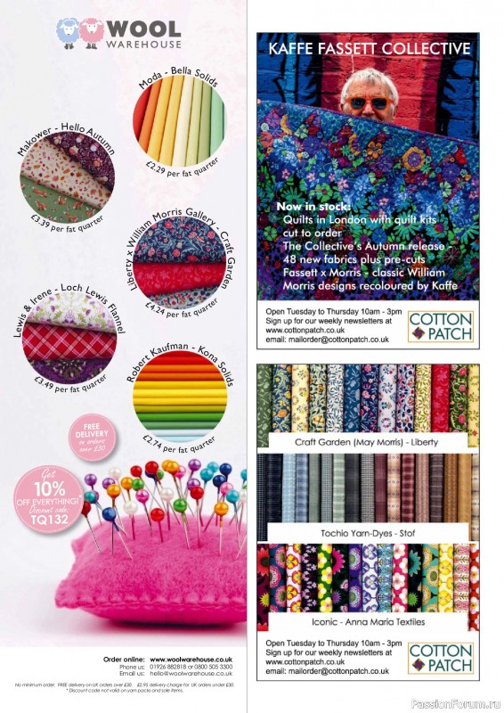 Коллекция проектов для рукодельниц в журнале «Todays Quilter №132 2025»