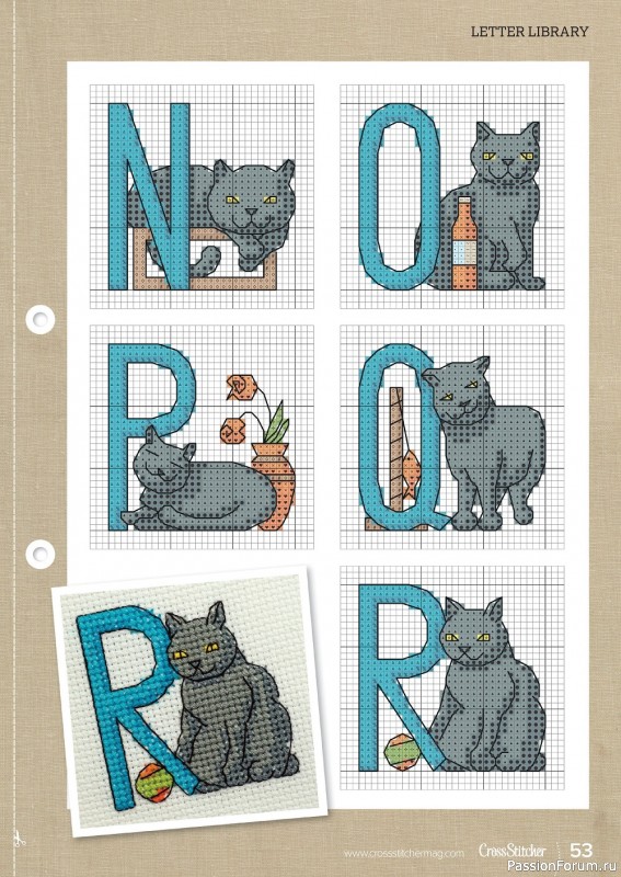 Коллекция вышивки крестиком в журнале «CrossStitcher №382 2022»