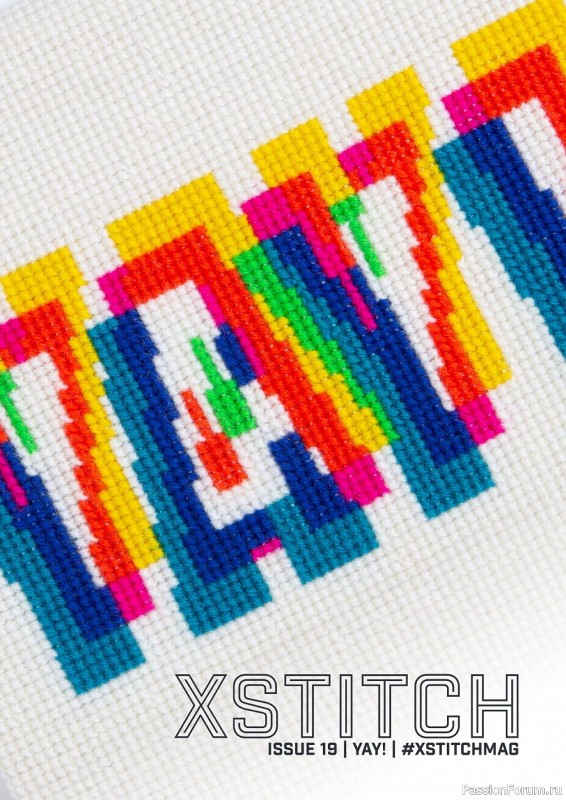 Коллекция вышивки крестиком в журнале «XStitch Magazine №19 2022»