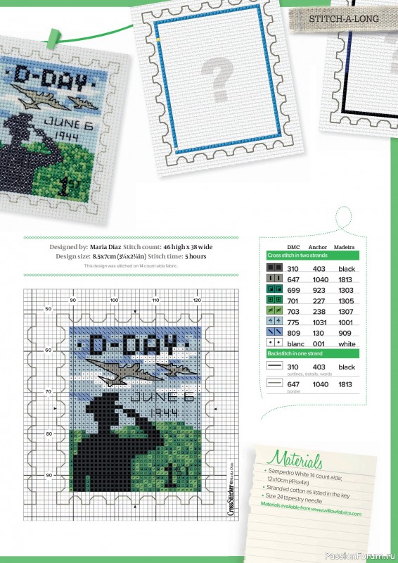 Коллекция вышивки в журнале &laquo;CrossStitcher №435 2026&raquo;