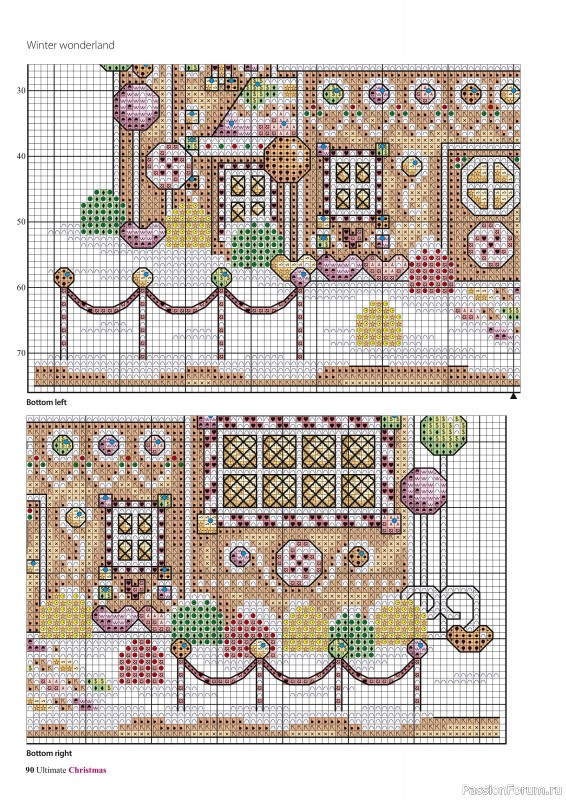 Коллекция вышивки в журнале «Ultimate CrossStitch - Christmas 2025»