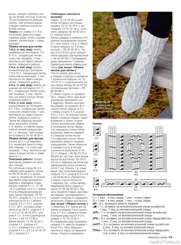 Вязаные модели в журнале «Creazion №4 2025»