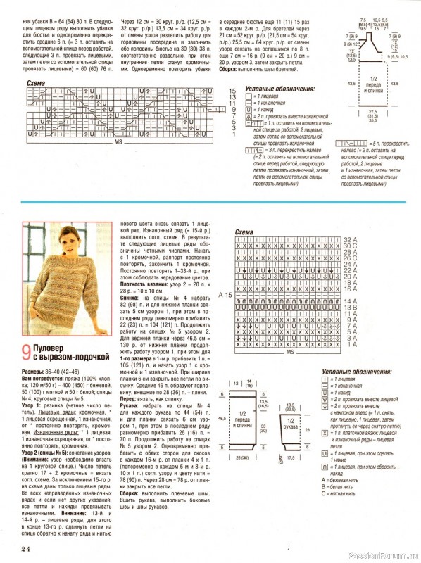 Вязаные модели в журнале «Сабрина №4 2022»