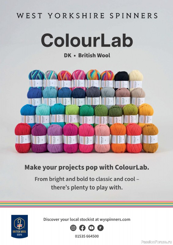 Вязаные проекты крючком в журнале «Crochet Now №110 2024»