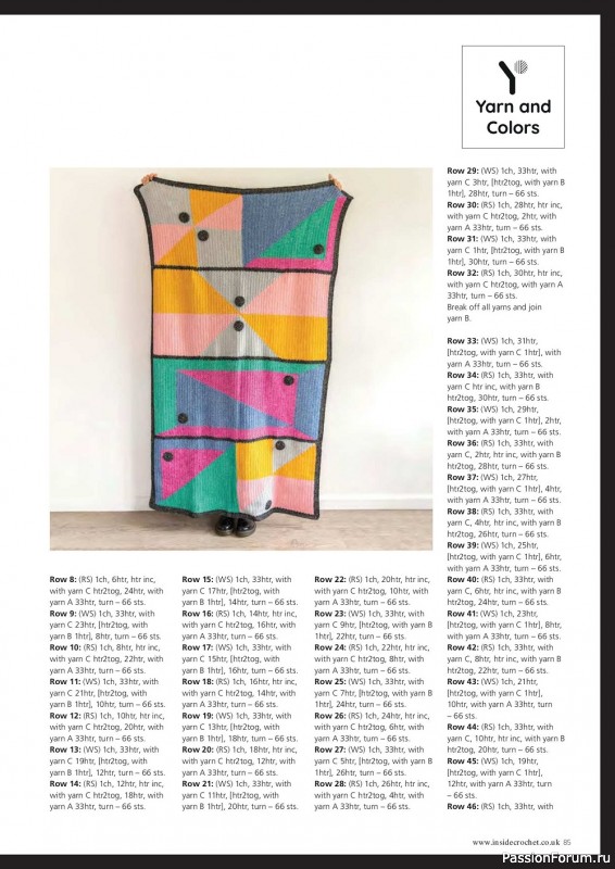 Вязаные проекты крючком в журнале «Inside Crochet №149 2022»