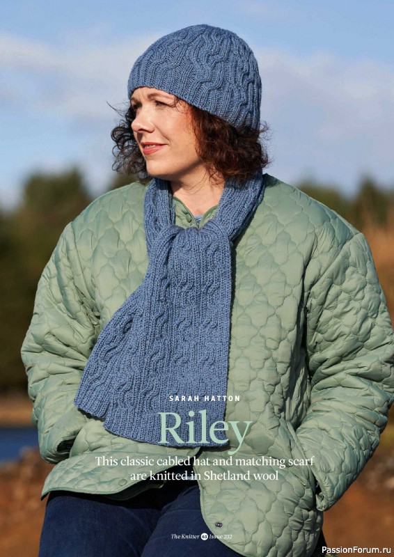 Вязаные проекты спицами в журнале «The Knitter №232 2026»