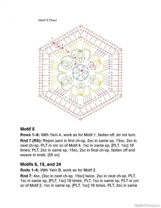 Вязаные проекты в книге «Crochet Modular Blankets». Продолжение