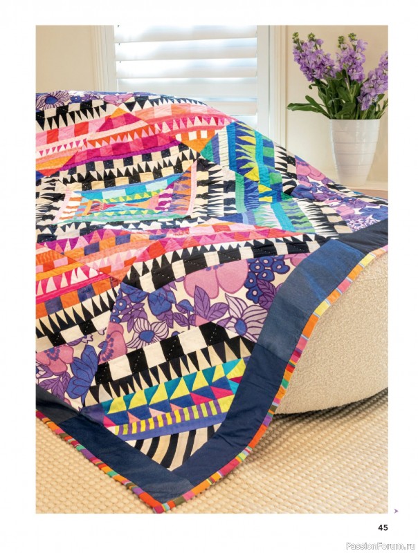 Коллекция проектов для рукодельниц в журнале «Great Australian Quilts №16 2025»