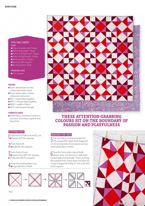 Коллекция проектов для рукодельниц в журнале &laquo;Love Patchwork & Quilting №164 2026&raquo;