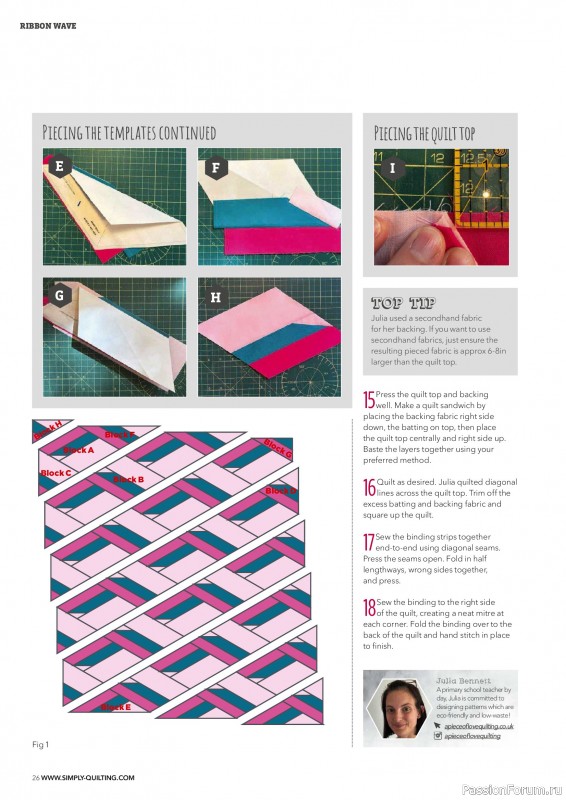 Коллекция проектов для рукодельниц в журнале &laquo;Love Patchwork & Quilting №167 2026&raquo;