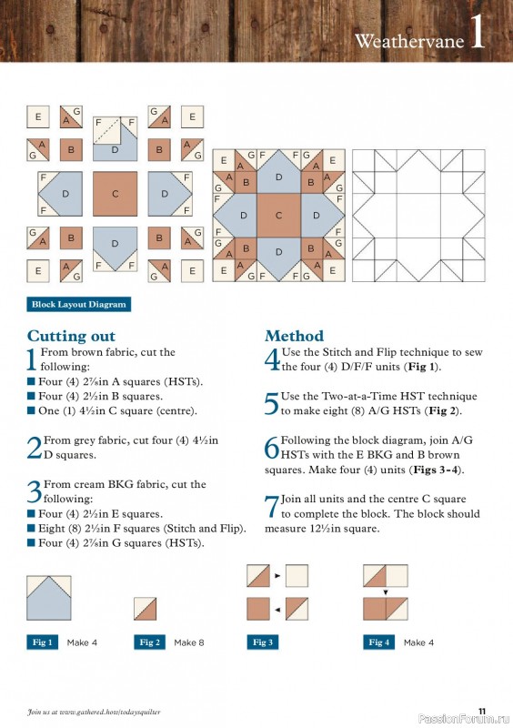 Коллекция проектов для рукодельниц в журнале «Todays Quilter №135 2025»