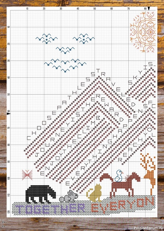 Коллекция вышивки крестиком в журнале «XStitch Magazine №19 2022»