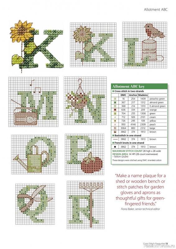 Коллекция вышивки в журнале «Cross Stitch Favourites - Spring 2023»