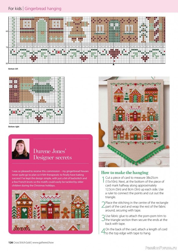 Коллекция вышивки в журнале «Cross Stitch Gold - Christmas Collection 2023»