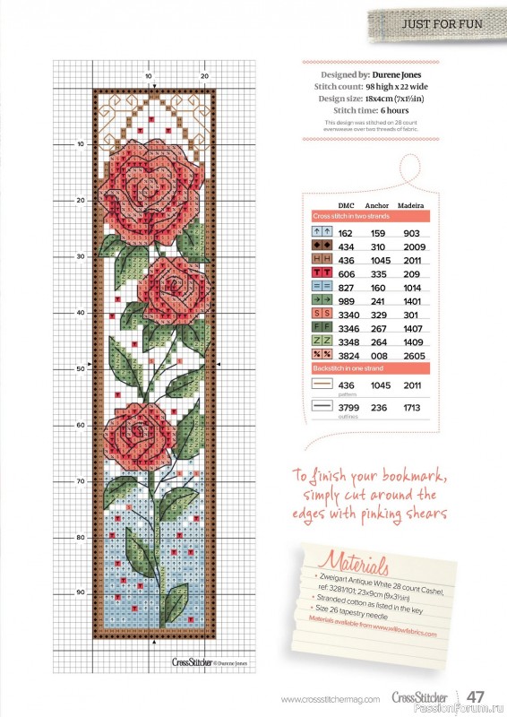 Коллекция вышивки в журнале «CrossStitcher №399 2023»