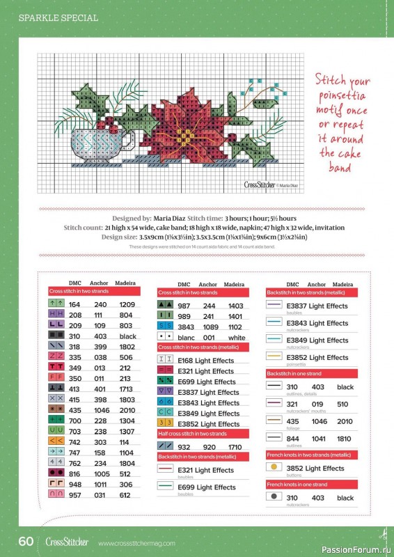 Коллекция вышивки в журнале «CrossStitcher №403 2023»