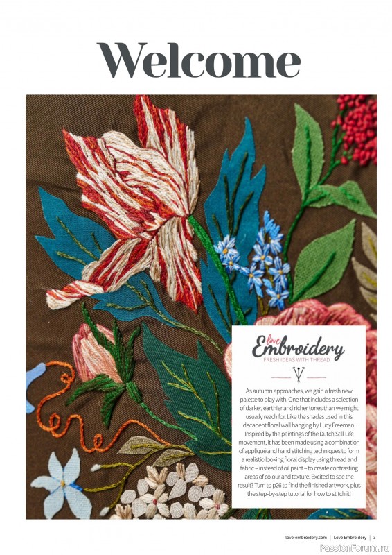 Коллекция вышивки в журнале «Love Embroidery №70 2025»